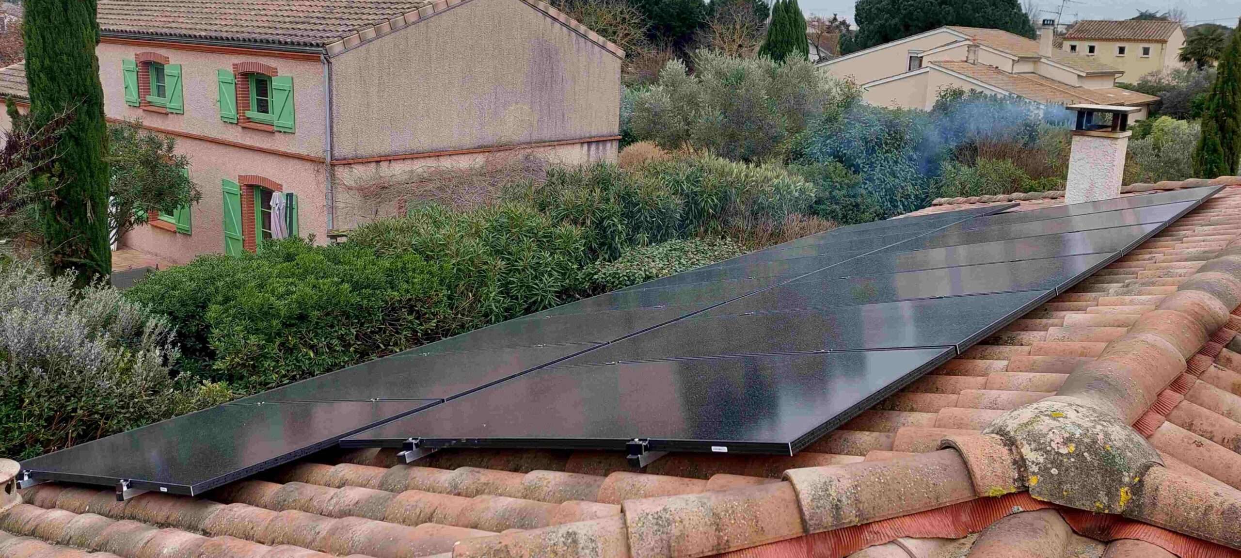 Panneaux photovoltaïques Vic la Gardiole