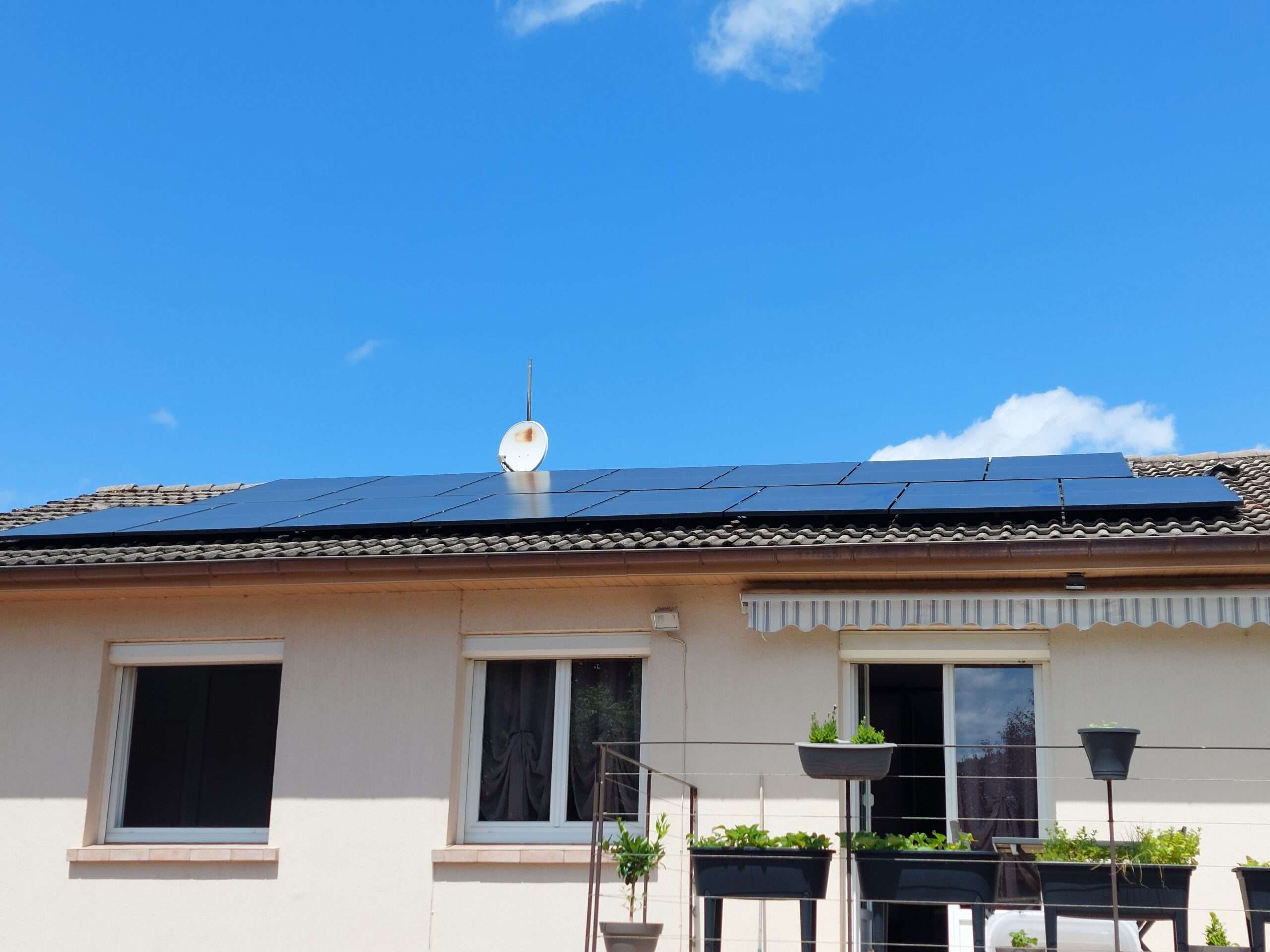 Panneaux photovoltaïques Lantigné